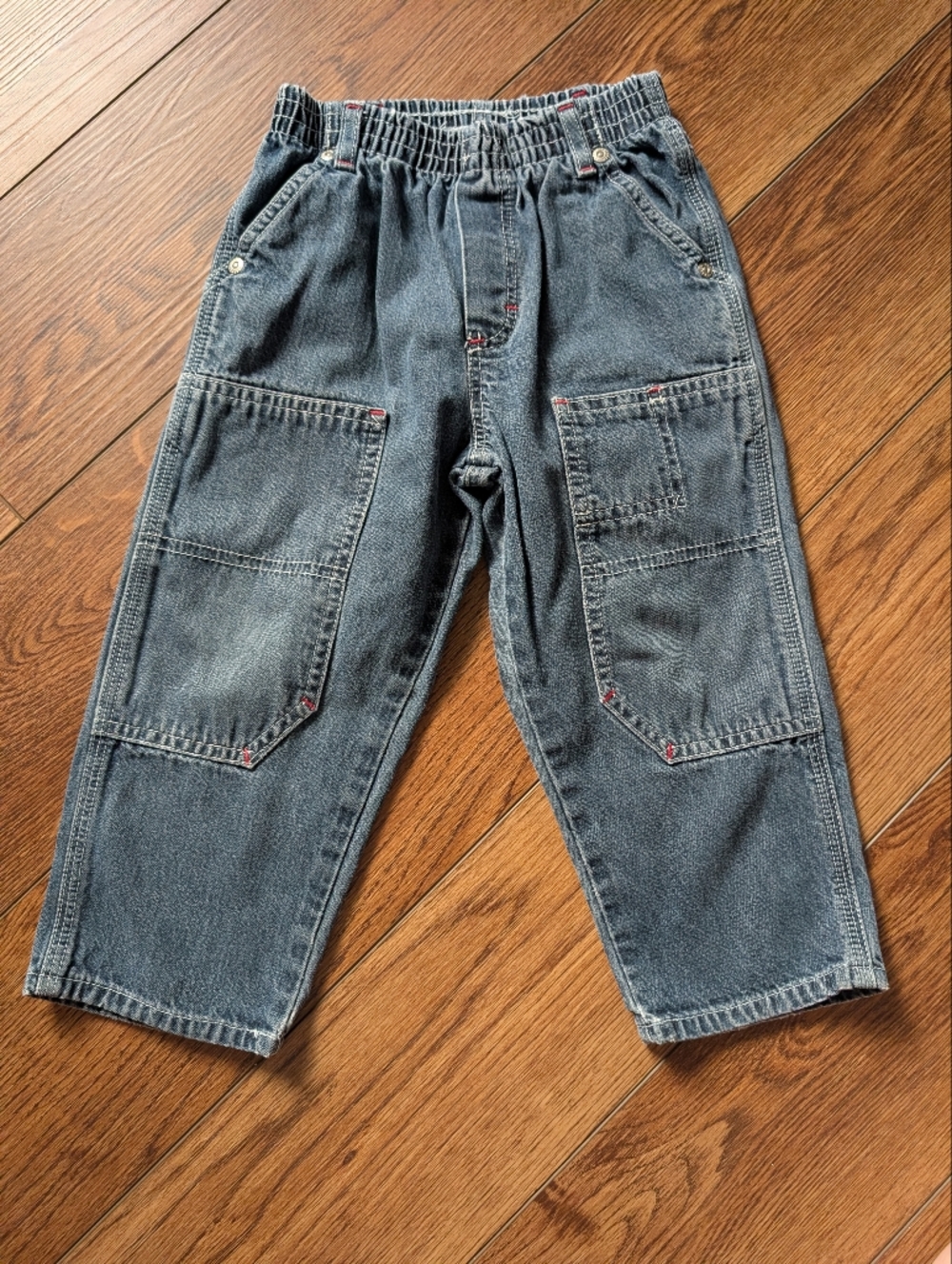 Vintage OshKosh B'gosh Toddler‎ Denim Carpenter Jeans 3T
